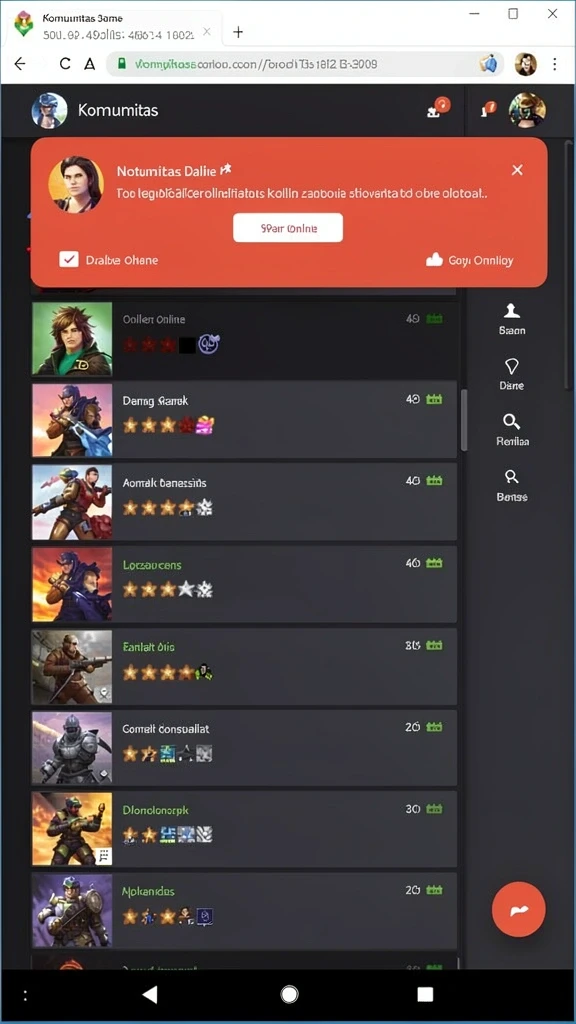 Screenshot Review Aplikasi events nomor 2